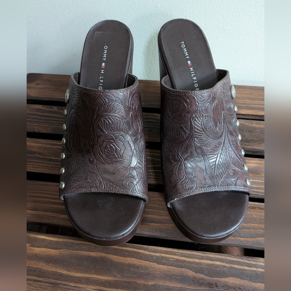 NWOT Leather Clogs - Picture 3 of 8